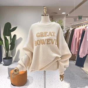 [대구백화점] [에잇컨셉]레터링패치 골지 맨투맨(C25K7FTS121)