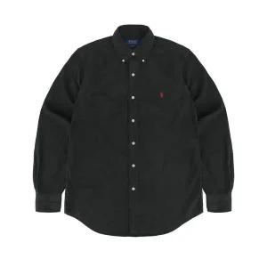 [폴로랄프로렌][폴로 클래식핏 가먼트다이 옥스포드 셔츠 블랙(PO-MS7)