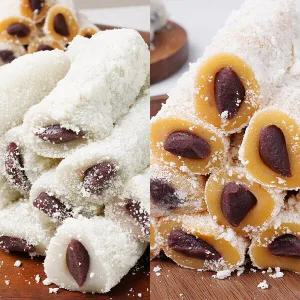 카스테라 백말이떡 1kg+호박말이떡 1kg