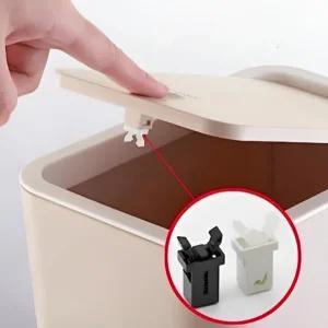 홀더 래치 푸쉬 부품 펌핑 스위치 팝업 쓰레기통 후크 똑딱 원터치 개폐잠금