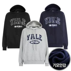 [샵앤] 여성 국산 방한 예일 기모 후드 티셔츠 ODA-WSH-20130