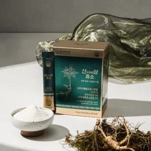 [본사직영] 산이키운삼 효소 (3.5g x 30포) 산삼 산양삼 면역력 강화 피로회복 홍삼 건강즙 부모님 선물세트 