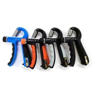 [골드스마일]힘조절 카운터 그립 악력기 다이얼 강도조절 근력기 손완력기