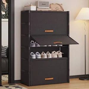 고품질 도어형 커버 현관 신발장 선반형 다용도 수납장 7단 도어형신발장 현관신발장 다용도수납장 WFH6TF