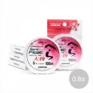 [골드스마일]붕어낚시용 세미플로트 나일론 모노라인 헤라낚시 목줄 0.8호