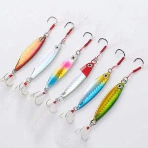 [골드스마일]메탈지그 낚시용 깃털 스커트 루어 액세서리