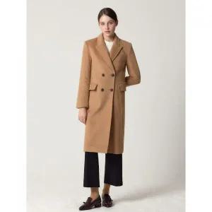 [LIVE한정특가] [오조크(OZOC)] 미니멀 울 더블 롱코트 (택가격: 199000원)1029591