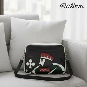 말본 골프 파우치 킹카드 크로스 클러치 블랙 M5343PBG34BLK