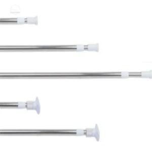 윤디자인 일자형 샤워커튼봉 욕실커텐봉