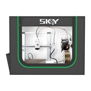 LED 조명이 있는 3D 프린터 인클로저, 방화 방진 텐트 일정 온도 보호 커버, 밤부 랩 A1, A1 미니, 800 * 580 580mm