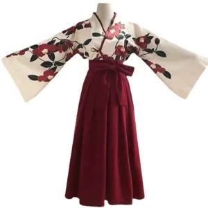 무녀복 코스프레 코스튬 컨셉 기모노 일본 무녀의상 의상