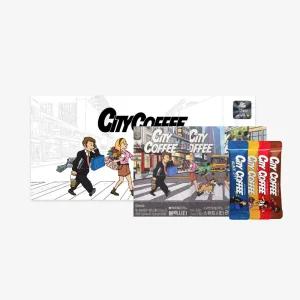카페385 아메리카노 스틱 시티커피세트 4종 40개입 1세트