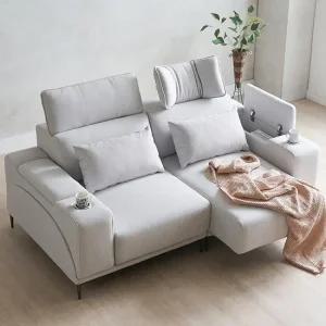 [GS 최고혜택가] 미노 모션소파 전동 리클라이너 3인용 패브릭 기본형