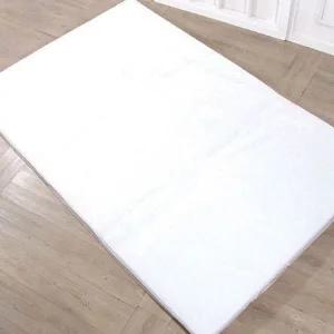 폴리에스터 요솜 싱글 휴대용 매트리스 1인용 요솜 바닥 간이 폴리매트 하이필 토퍼 누빔 얇은