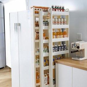 슬림 틈새장 10cm 냉장고 슬림틈새수납장 틈새수납장 180 부엌 2단