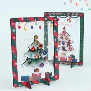 유아 창의미술 트리액자만들기 크리마스 액자만들기 키트 어린이집콕놀이