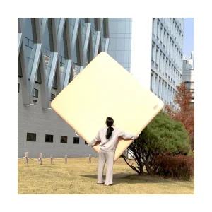 [전동펌프 무료] 로우앤 가벼운 경량 에어매트 ( 사이즈 200cm x 140cm ~ 300cm 까지 두께 10cm)