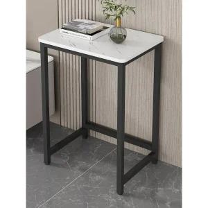 사이드 테이블 소형 대리석 홈 거실 침대 노트북 철제 미니