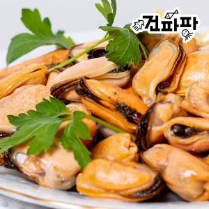 손질 홍합살 담치 500g 순살 냉동 홍합탕 업소용 육수용