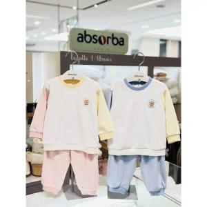 [압소바](타임스퀘어점패션관)[압소바 25년FW 임신출산백일돌선물] 로하 상하복 2종 택1 (A2721287C/블...