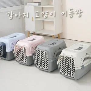 고양이 이동장 반려동물 캐리어 이동가방 강아지 이동장 여행 켄넬 외출