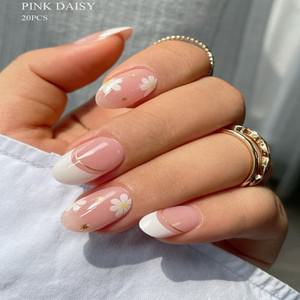 세미 큐어드 젤 네일 스트립 | 스티커 (UV 램프 필요) 살롱 품질, 간편한 적용 및 제거