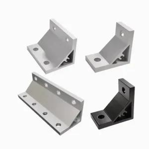 프로파일부품 2개 90도 앵글 브라켓 2020 3030 4040 4545 5050 6060 8080 알루미늄 프로파일 연결 조인트
