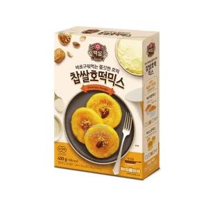 바로구워먹는 찹쌀호떡믹스 400g/셀프/백설/만들기/재료/간편한 맛있는 쫄깃한 즉석 반죽 가정 간식