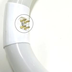 T9 형광등 링 튜브 22W 원형 에너지 절약형 빛 두꺼운 4핀 외경 20.5cm 데스크탑 돋보기용