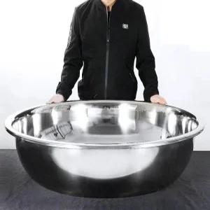 대형스텐다라이 김장 초대형 양푼이 믹싱볼 특대형 스텐다라이 대형 대야 절임통 양재기