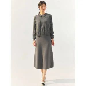 탑텐 TOPTEN 여성) 소프트 A라인 스웨터 스커트_MSE4RS2501 MSE4RS2501 173285