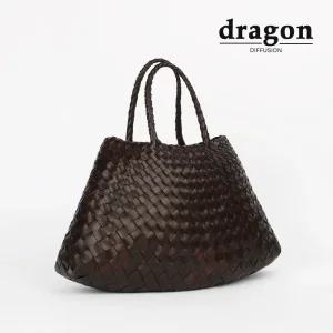 드래곤디퓨전 토트백 산타크로체 스몰 드래곤백 다크브라운 8893-DB