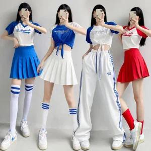 치어리더 응원복 의상 치어리딩 유니폼 응원단복 단체복 운동회