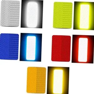 자동차 반사 스티커 안전 벌집 오토바이 야간 반사 스티커 배달통 자전거 테이프 시트지 반사판 필름 야광