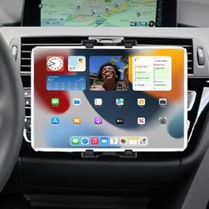 유니버설 차량 태블릿 거치대 CD 플레이어 슬롯 마운트 블랙박스보드 아이패드 프로 아이폰 삼성 7-13인치