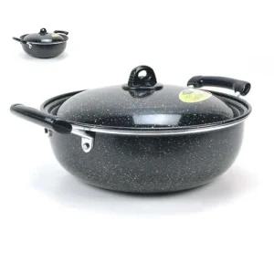 튀김솥 궁중팬 튀김팬 볶음팬 볶음솥 튀김웍 36cm