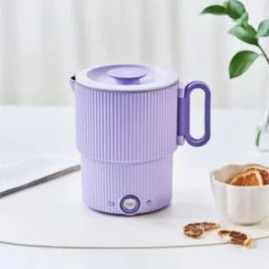 도무스 멀티 쿠커 라면 포트 접이식 여행 캠핑 퍼플