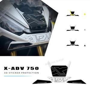 Honda X-ADV 750 2025 자동차 앞면 XADV-25-001의 3D 수지 보호 스티커