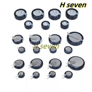 슈퍼 패럿 캐패시터 H형 V형 C형 단추 커패시턴스 5.5V 0.1F 0.22F 0.47F 0.68F 1F 1.5F 4.0F 10 개