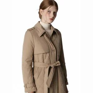 {매장정품} 홈쇼핑방송르오트LeOT 파울로 클래식 트렌치 퀼팅 코트 1079611