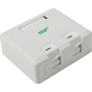 강원전자 TNT 노출형 2포트 아울렛 박스 NM-TNT63 모듈미포함 공박스