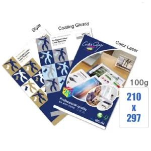 A4 100g 소포장 컬러 레이저 프린터 전용 양면 인쇄 복사용지 사진 포토 출력 용지 전용지 종이 복사 고급