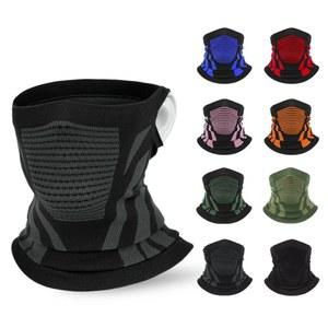 열 얼굴 반다나 마스크 커버 넥 워머 각반 자전거 사이클링 스키 튜브 스카프 하이킹 통기성 인쇄 여성 남성 겨울