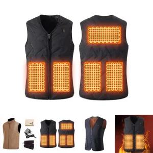KC인증 발열 온열 조끼 방한 USB 열선 조끼 DD-13314/겨울/전기/베스트/배터리/여성/빅사이즈/남성/히터/어