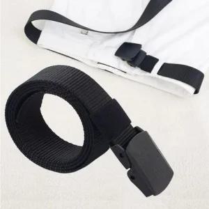 [룽스]청바지 반바지 검정 벨트 블랙 버클 캐주얼