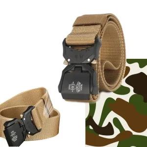 [룽스]전술 택티컬 군용벨트 등산 청바지 허리띠