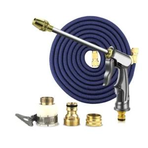 클린워시 롱건 고압분사기 매직호스(7.5M)세차 가든 마당 가정용 다용도 건호스 물호스