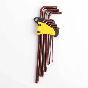 별 렌치 세트 고강도육각 공구 L렌치 드라이버 휴대용 L세트