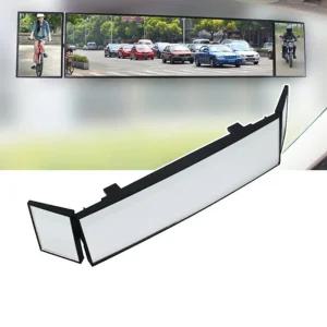 각도조절룸미러 차량용 3단 용거울사이드용바이저 커버 풀미러 램프 카비스 광각 사이드용 빗물차단