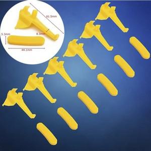 12피스 (6set) 자동차 타이어 체인저 나일론 마운트 덕 헤드 인서트 림 프로텍터